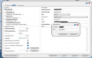 Prosaldo Money Erstsynchronisation